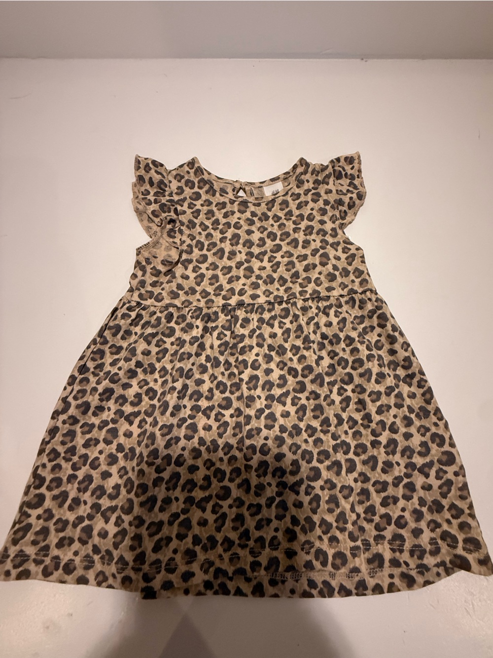 H&M Cheetah Print Dress 9M